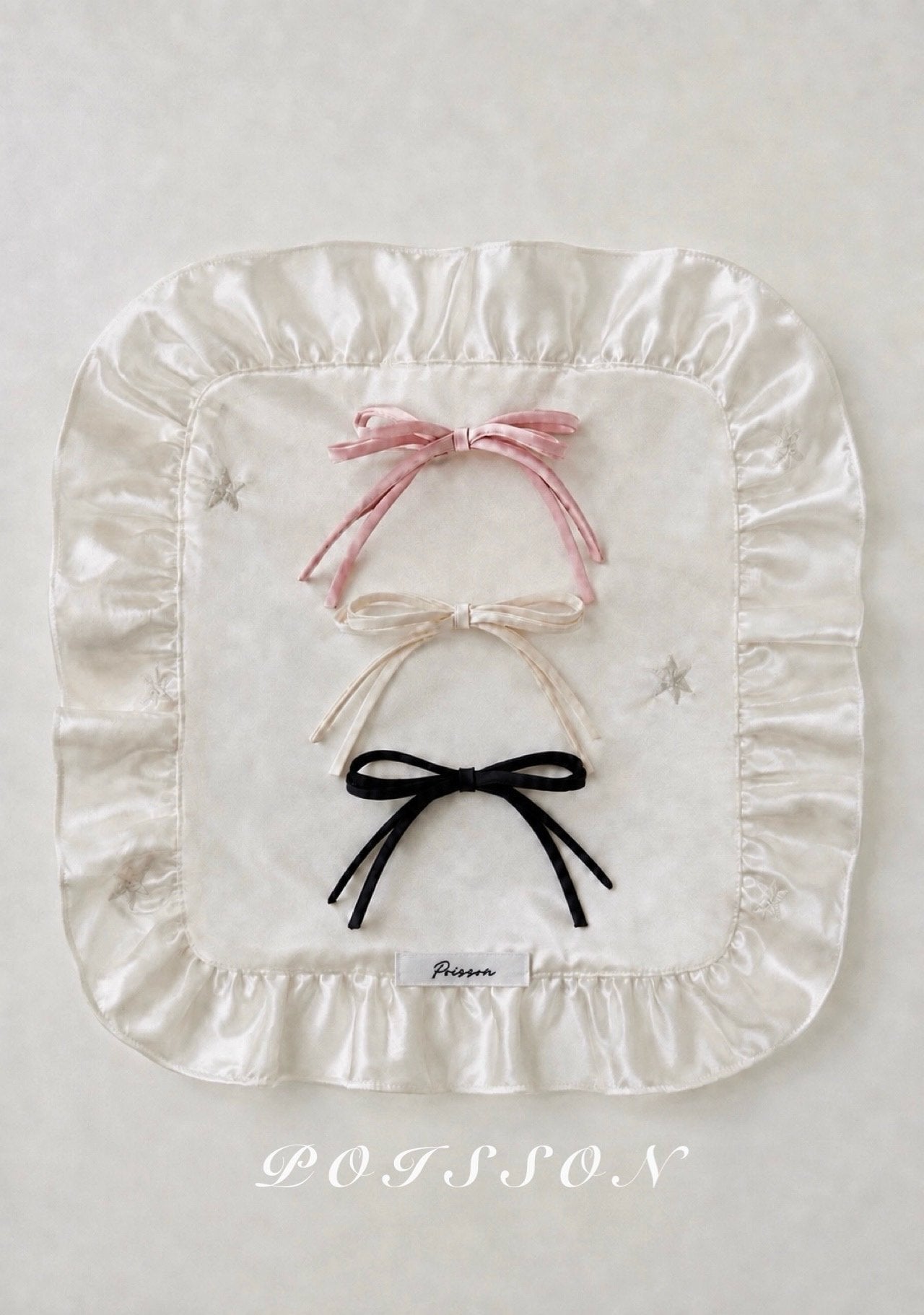 ［poisson］Longtail ribbon hair clip