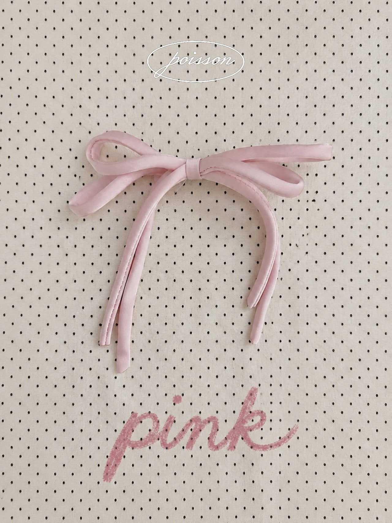［poisson］Longtail ribbon hair clip