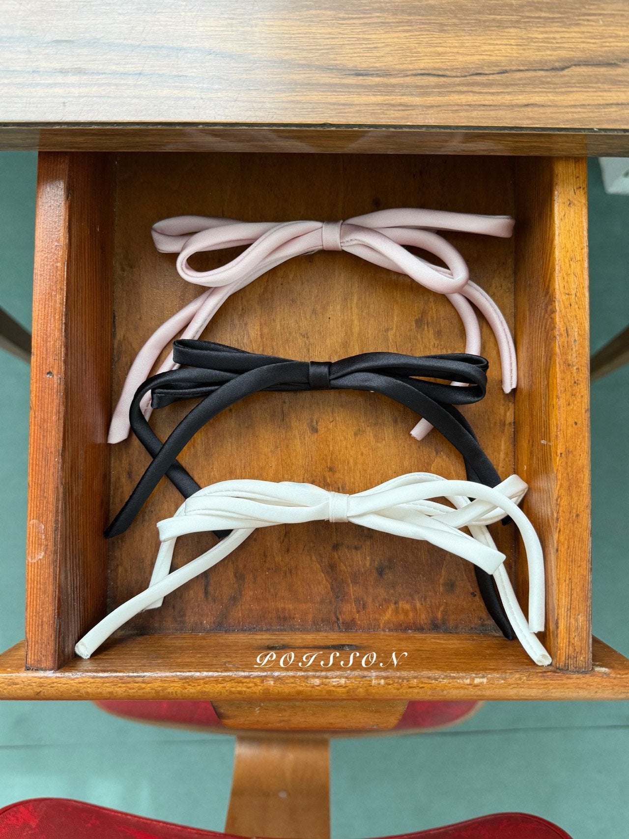 ［poisson］Longtail ribbon hair clip