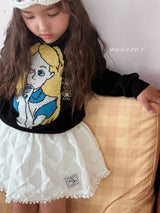 ［poisson］Release lace skirt pants
