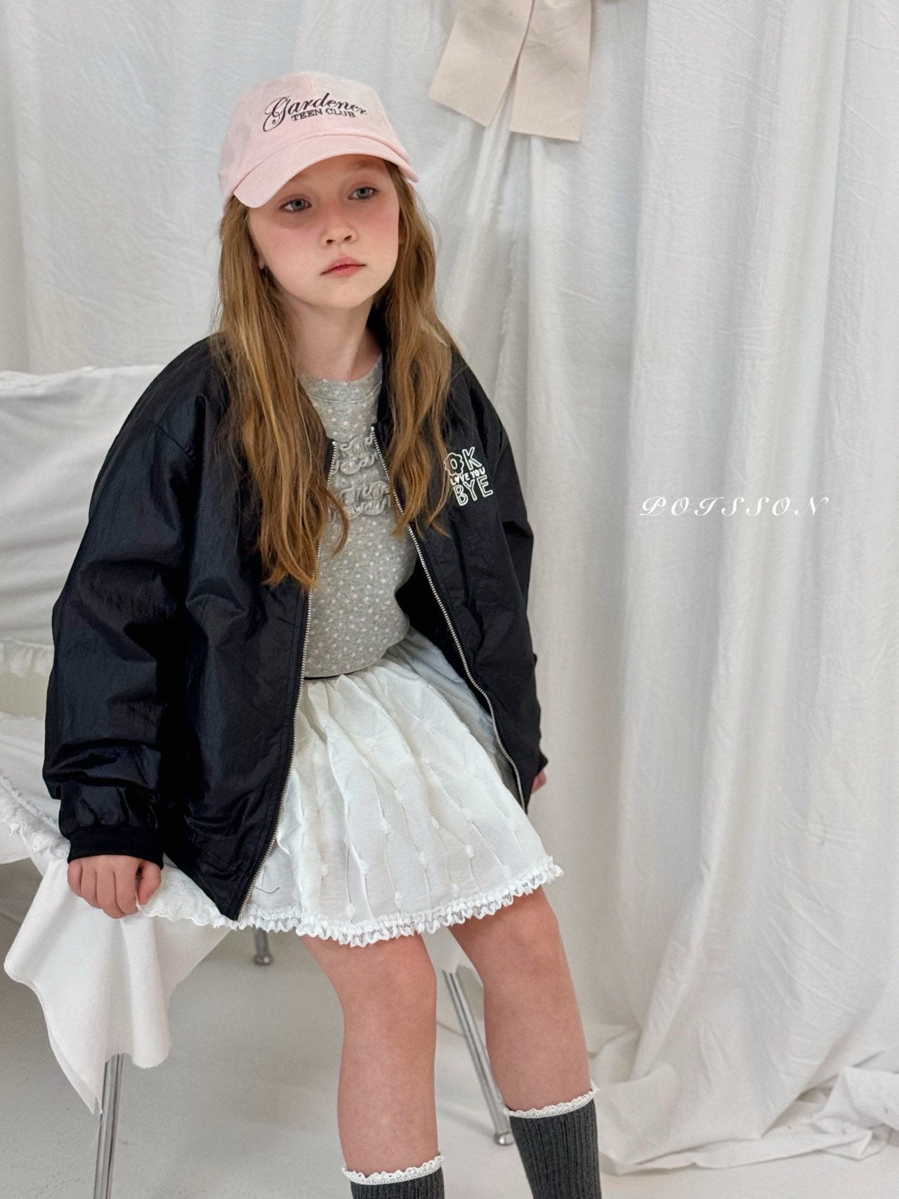 ［poisson］Release lace skirt pants