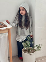 ［poisson］Stripe hood tee
