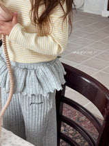 ［poisson］Stripe hood tee