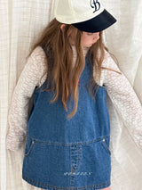 ［poisson］Flower lace layered tee