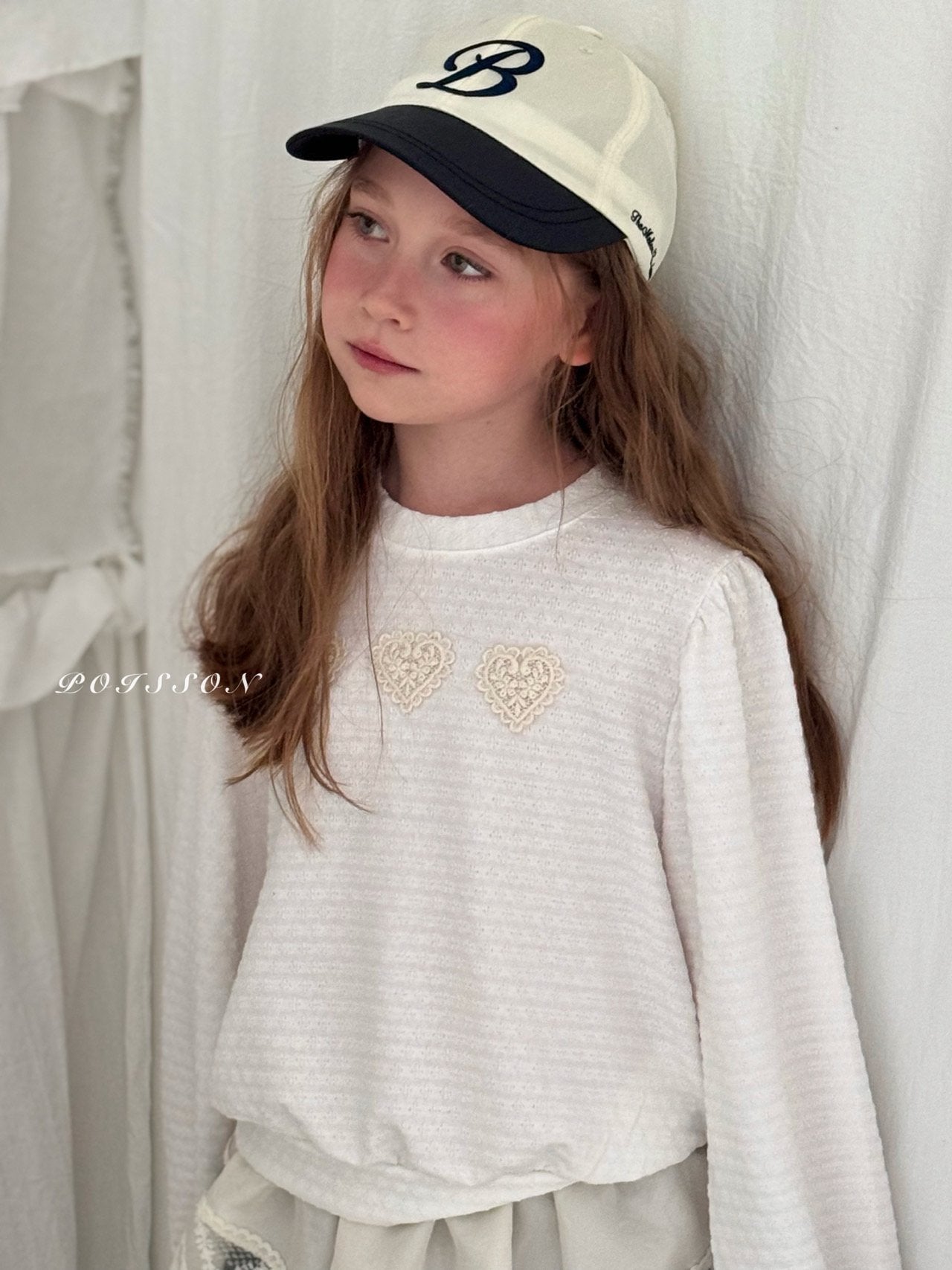 ［poisson］Heart appliqué mtm