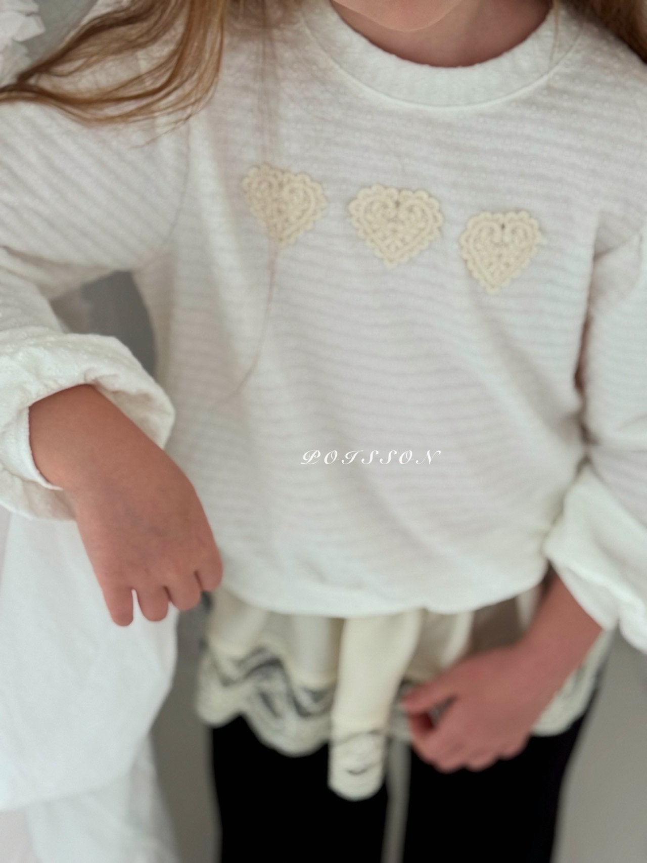 ［poisson］Heart appliqué mtm