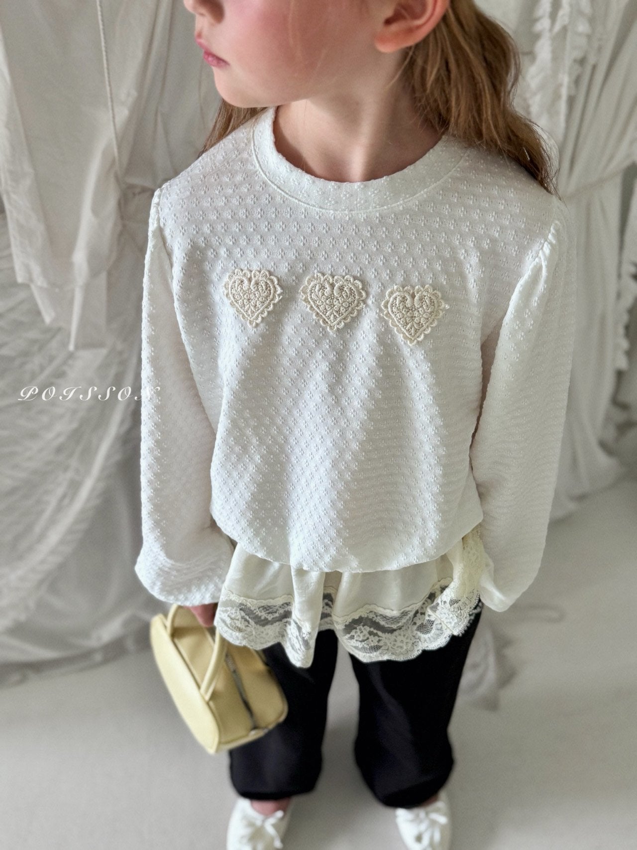 ［poisson］Heart appliqué mtm
