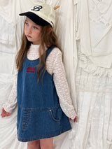 ［poisson］Denim mini one-piece