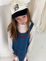 ［poisson］Denim mini one-piece
