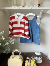 ［poisson］Denim mini one-piece
