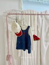 ［poisson］Denim mini one-piece