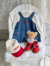 ［poisson］Denim mini one-piece
