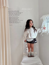 ［poisson］Poisson embroidery sweatshirt
