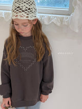 ［poisson］Poisson embroidery sweatshirt