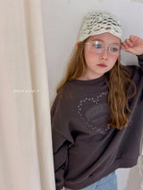 ［poisson］Poisson embroidery sweatshirt