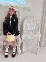 ［poisson］Dot bunny zip-up