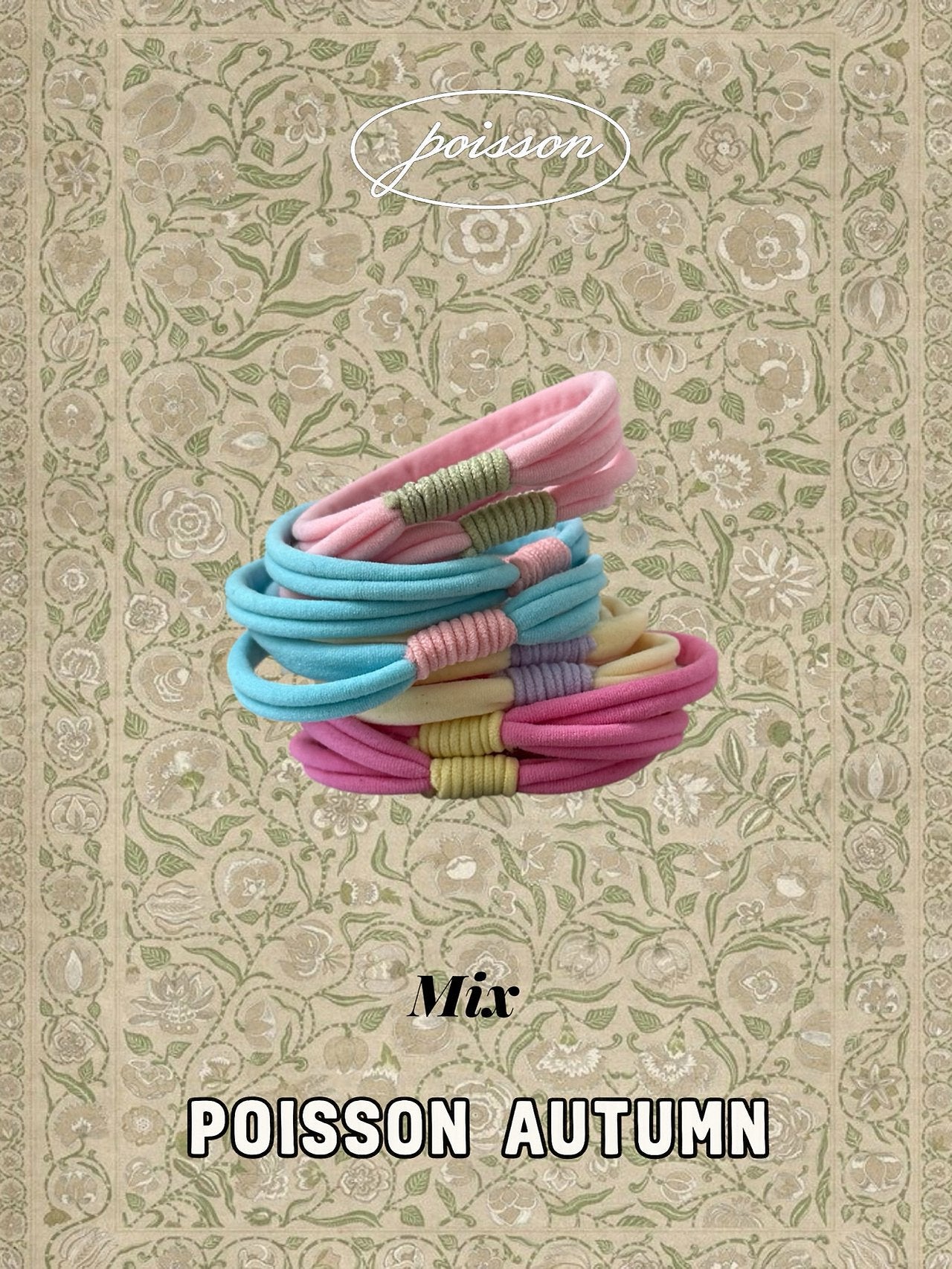 ［poisson］Palette Hairband 8piece set
