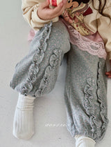 ［poisson］Frill jogger pants
