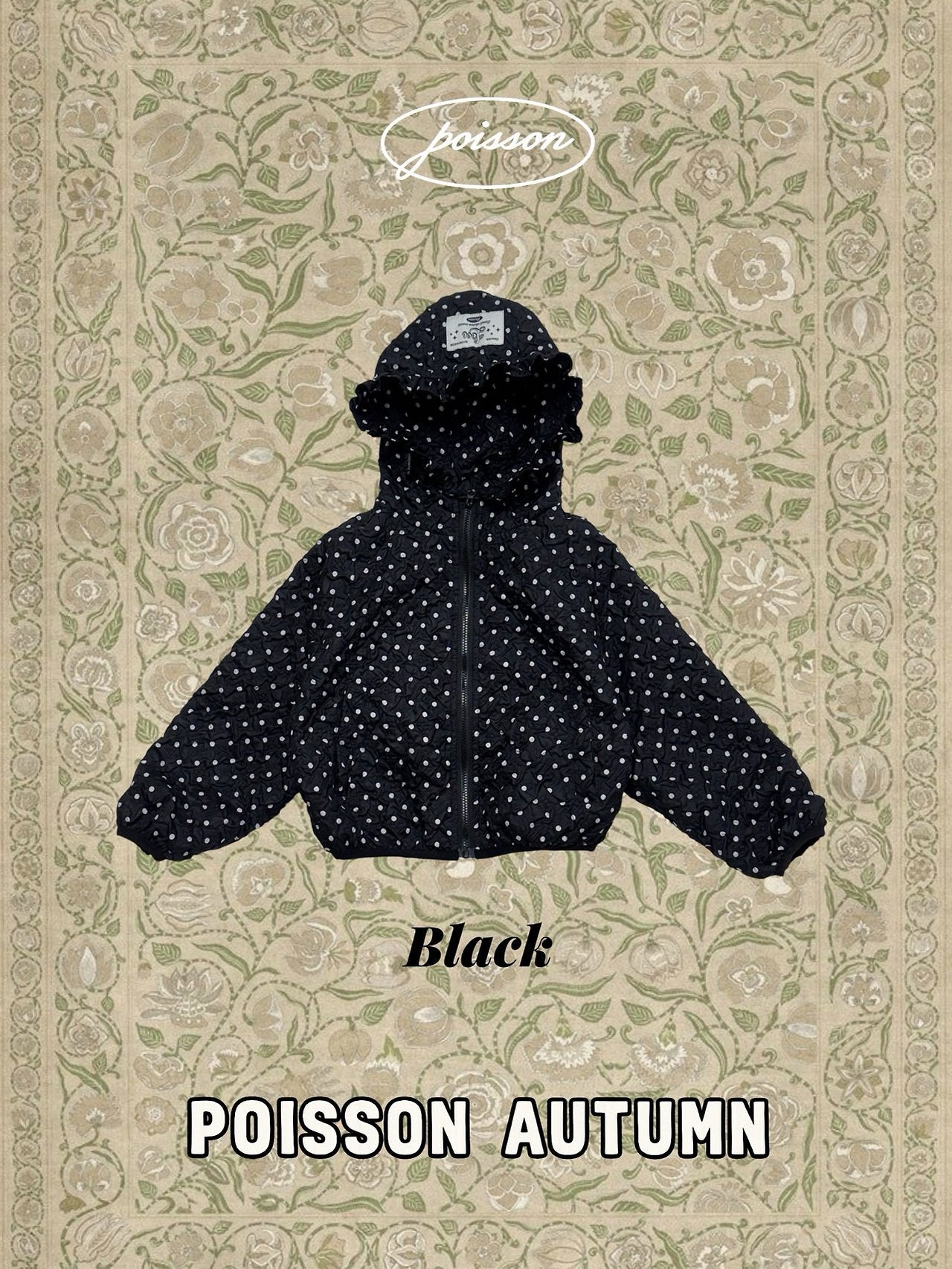 ［poisson］Dot windbreaker