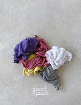 ［peach peach］Color mellow tops