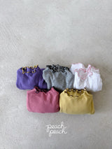 ［peach peach］Color mellow tops