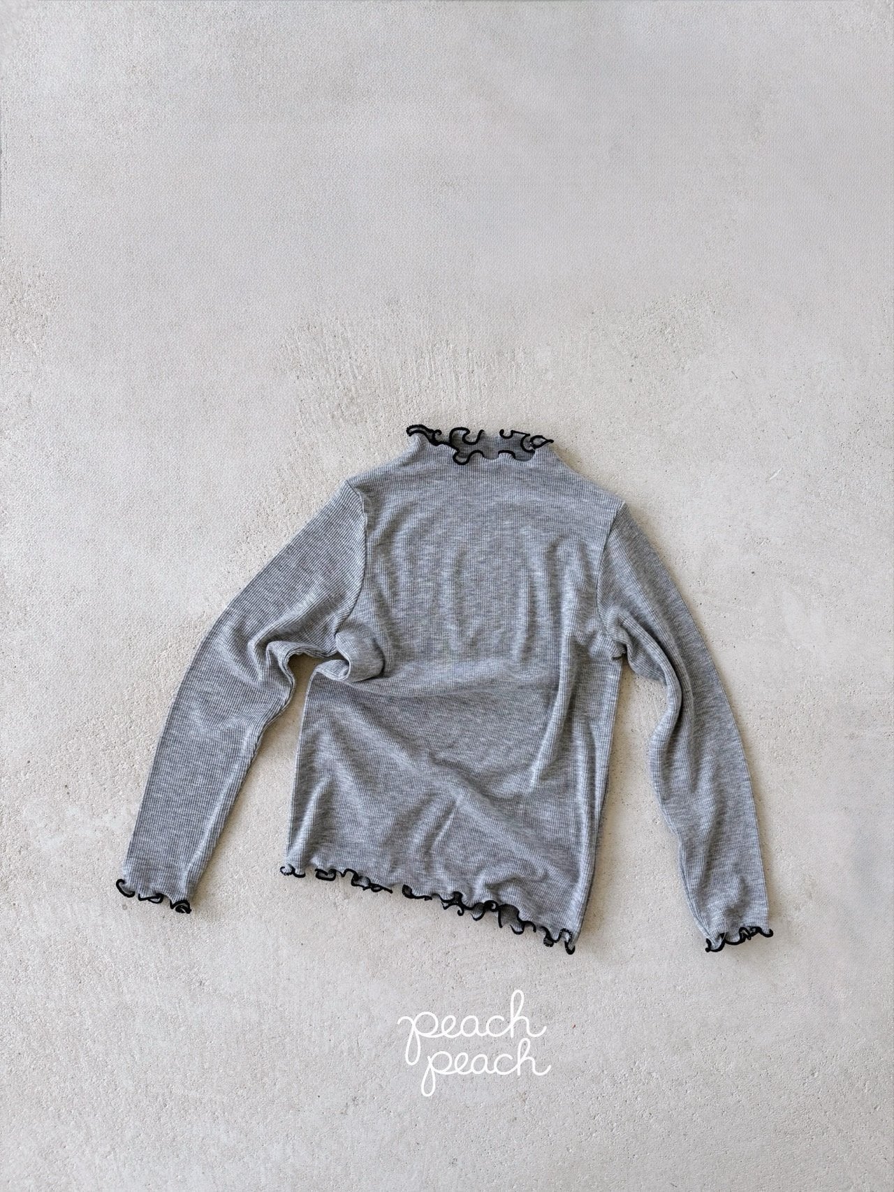 ［peach peach］Color mellow tops