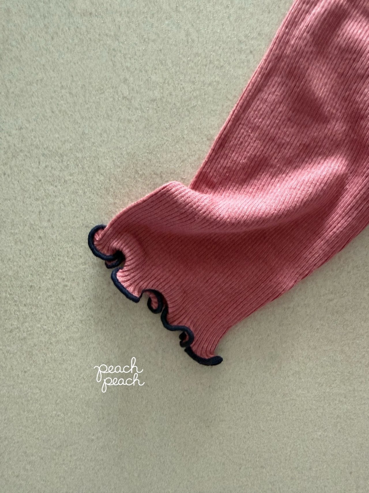 ［peach peach］Color mellow tops