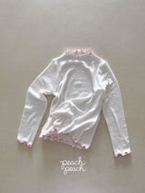 ［peach peach］Color mellow tops