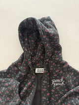 ［peach peach］Rossie waffle hoodie