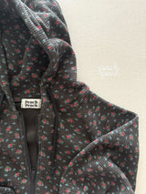 ［peach peach］Rossie waffle hoodie