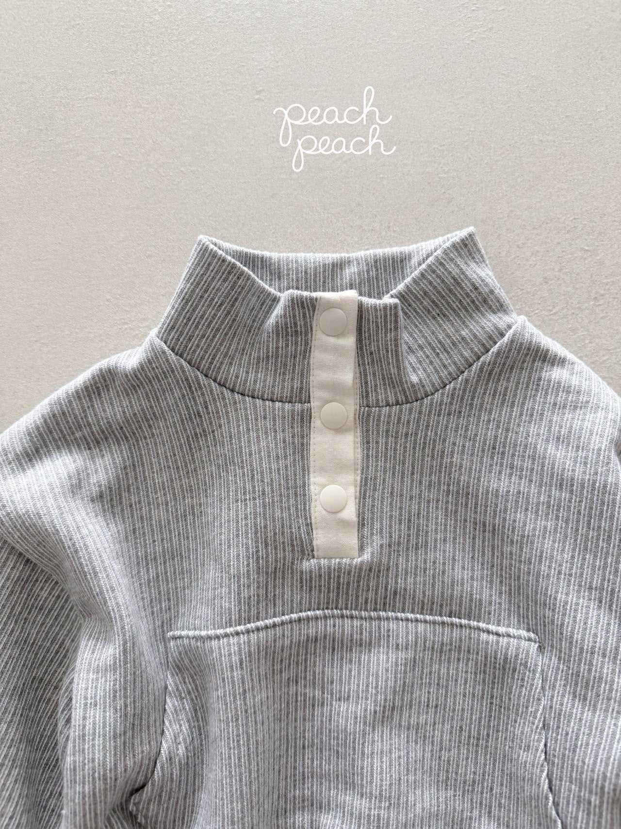 ［peach peach］Egg anorak mtm