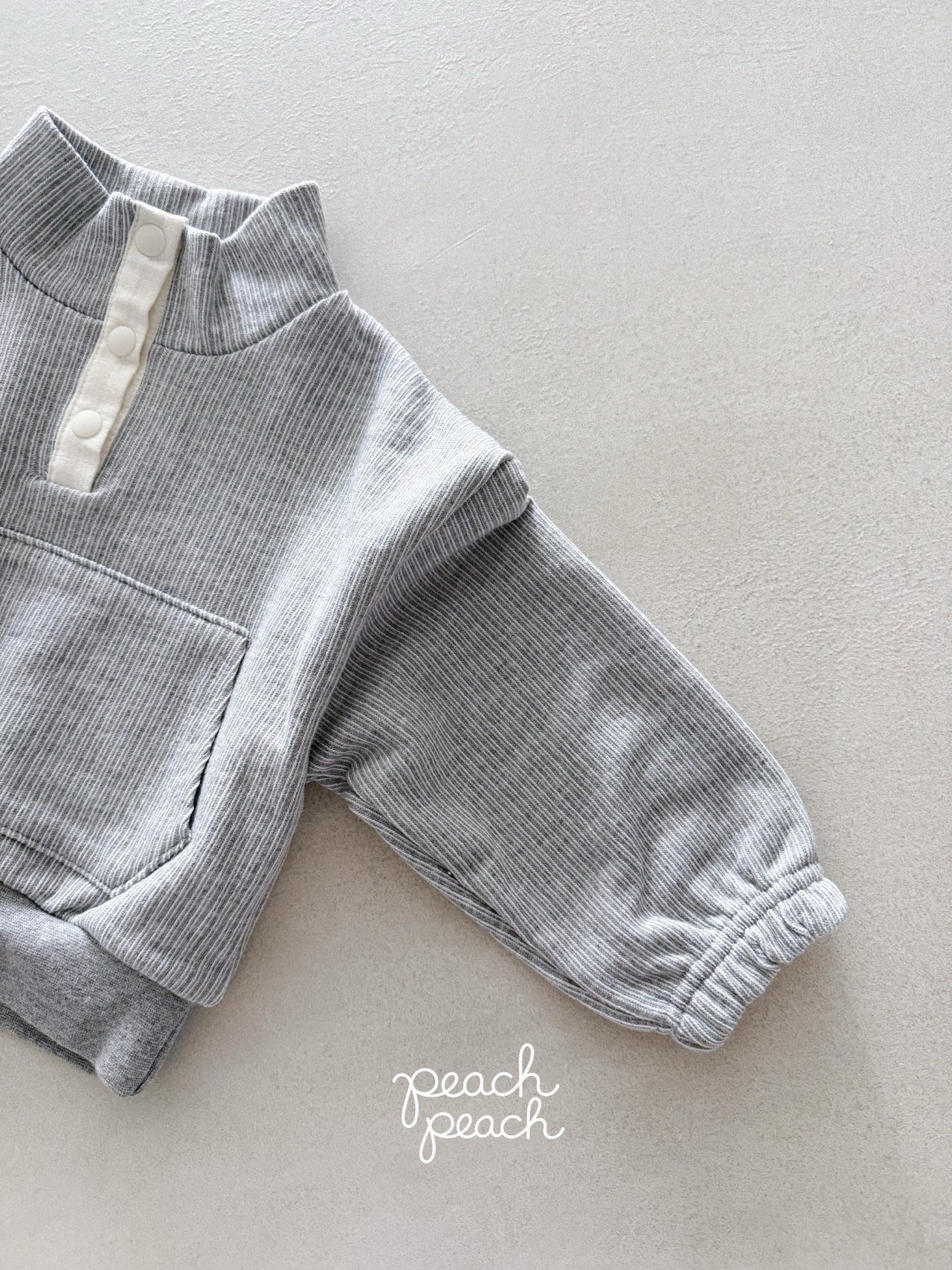 ［peach peach］Egg anorak mtm