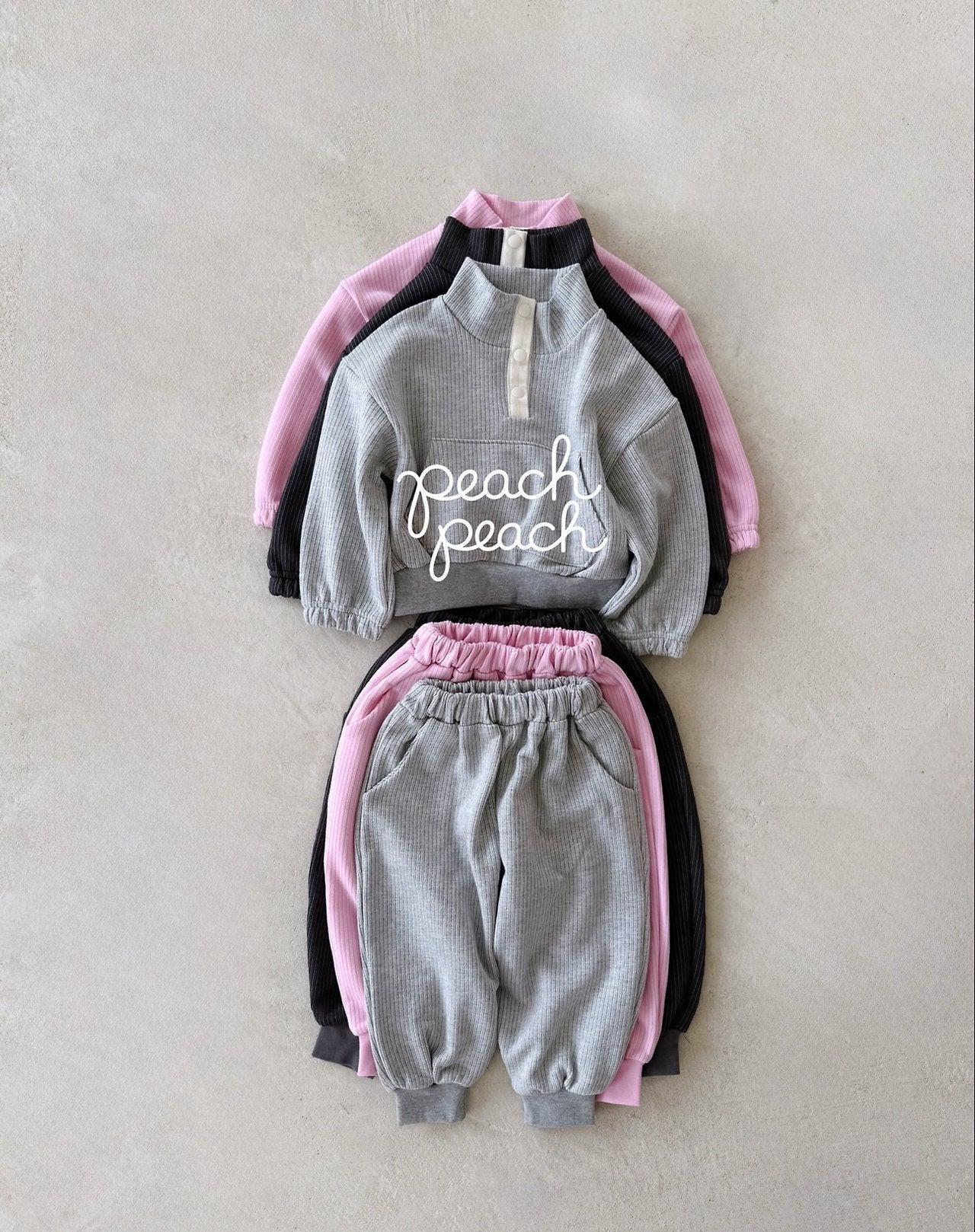 ［peach peach］Egg anorak mtm