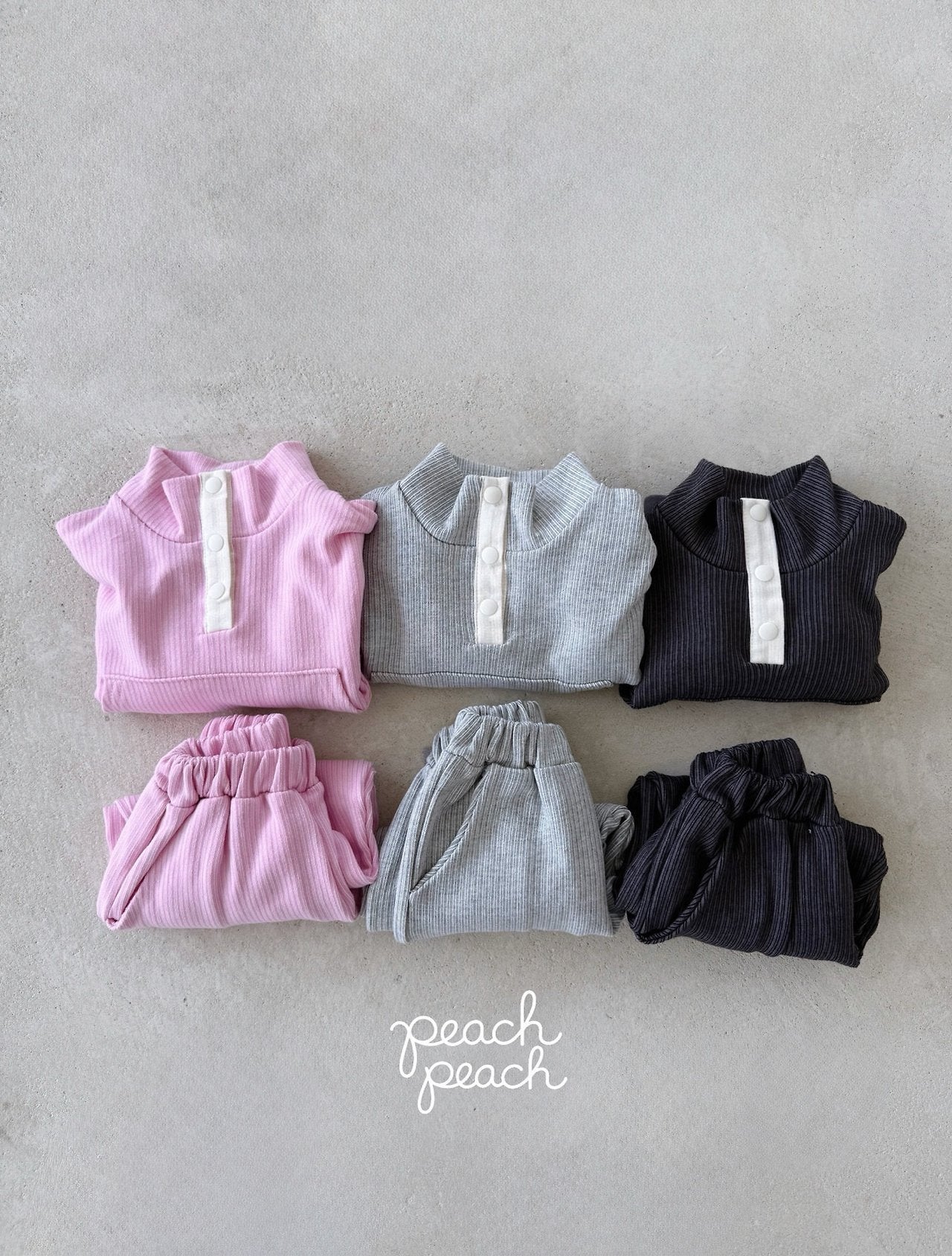 ［peach peach］Egg anorak mtm