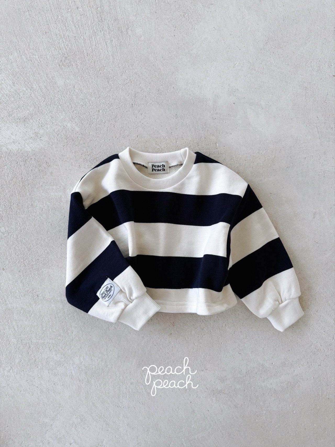［peach peach］Rommy stripe mtm