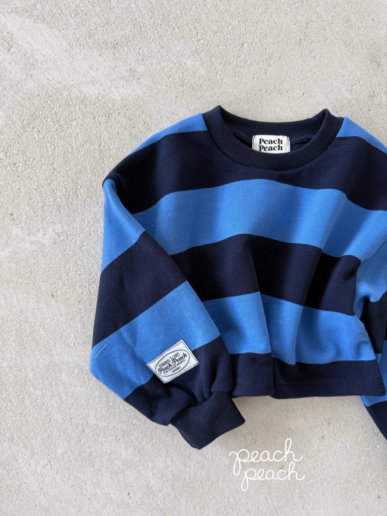 ［peach peach］Rommy stripe mtm
