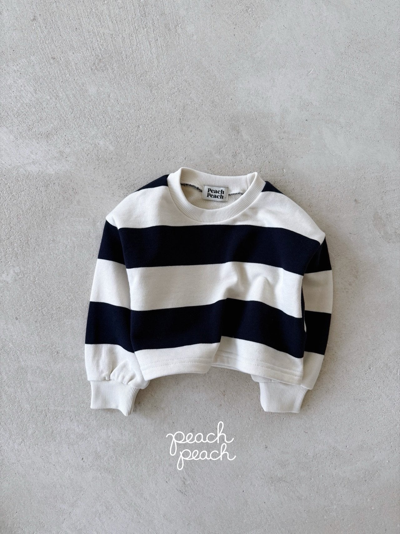 ［peach peach］Rommy stripe mtm