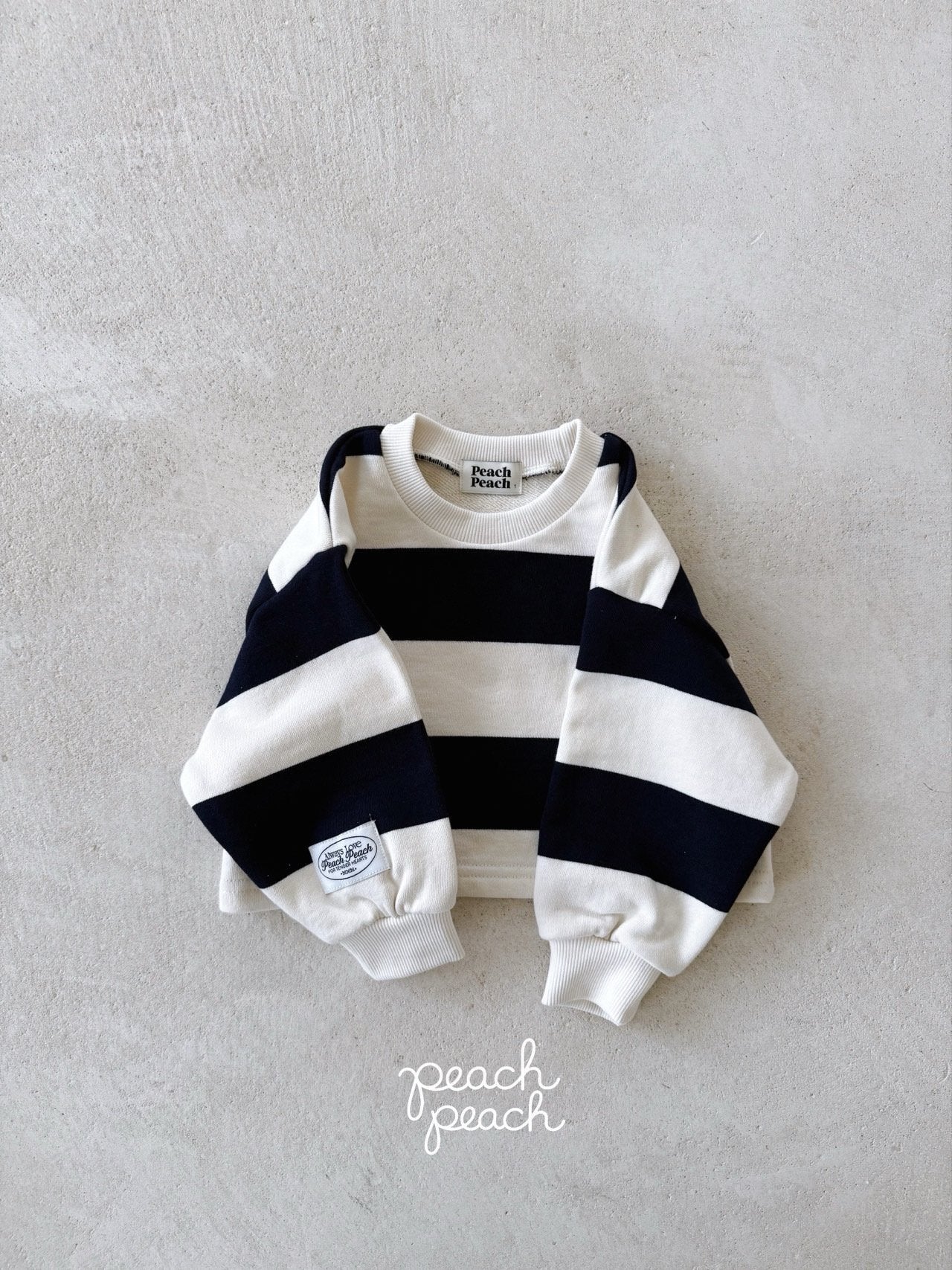 ［peach peach］Rommy stripe mtm
