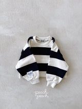 ［peach peach］Rommy stripe mtm