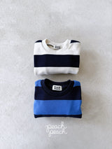 ［peach peach］Rommy stripe mtm