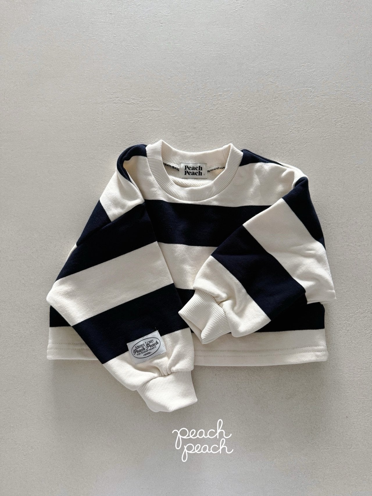 ［peach peach］Rommy stripe mtm