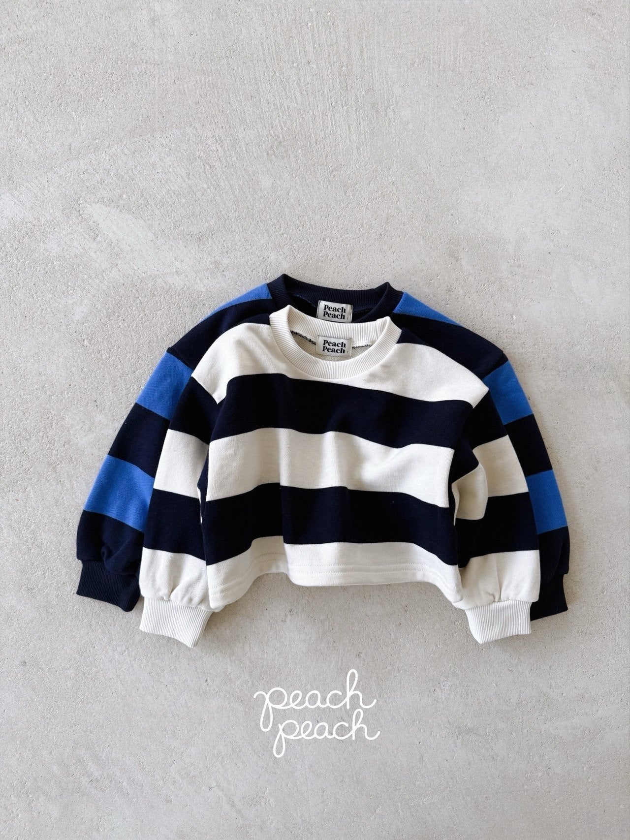 ［peach peach］Rommy stripe mtm