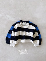 ［peach peach］Rommy stripe mtm