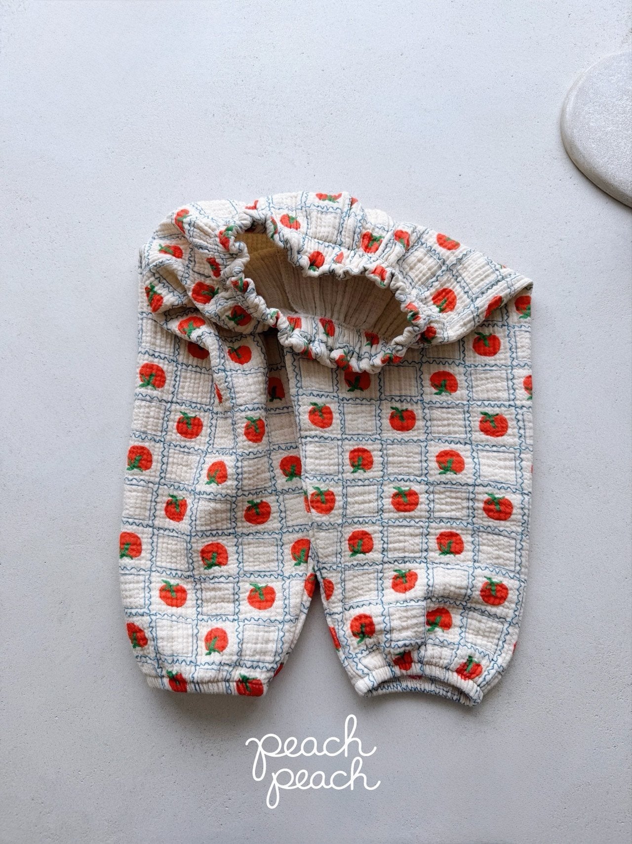［peach peach］Tomato bonbon pants