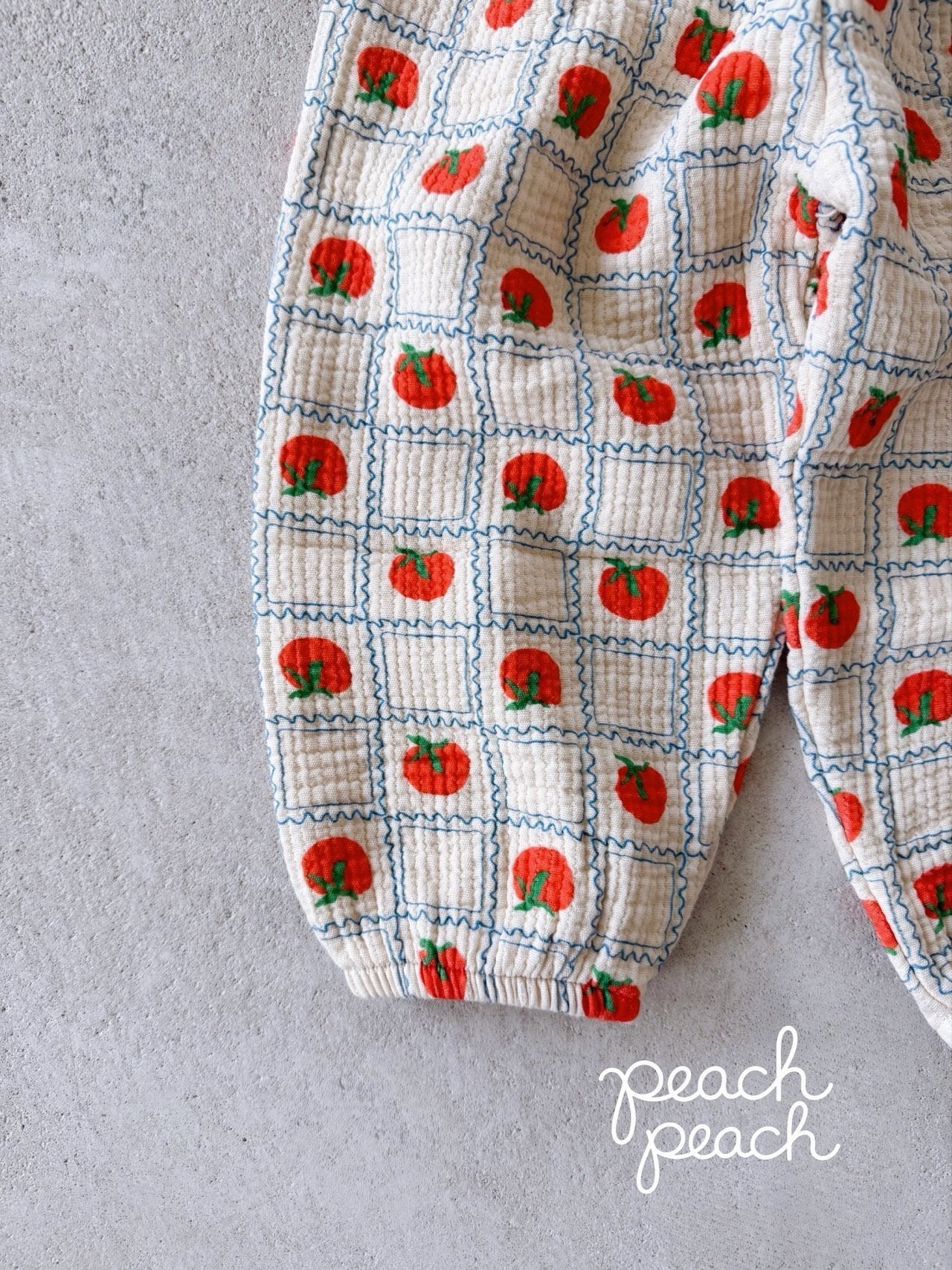 ［peach peach］Tomato bonbon pants