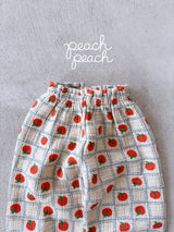 ［peach peach］Tomato bonbon pants