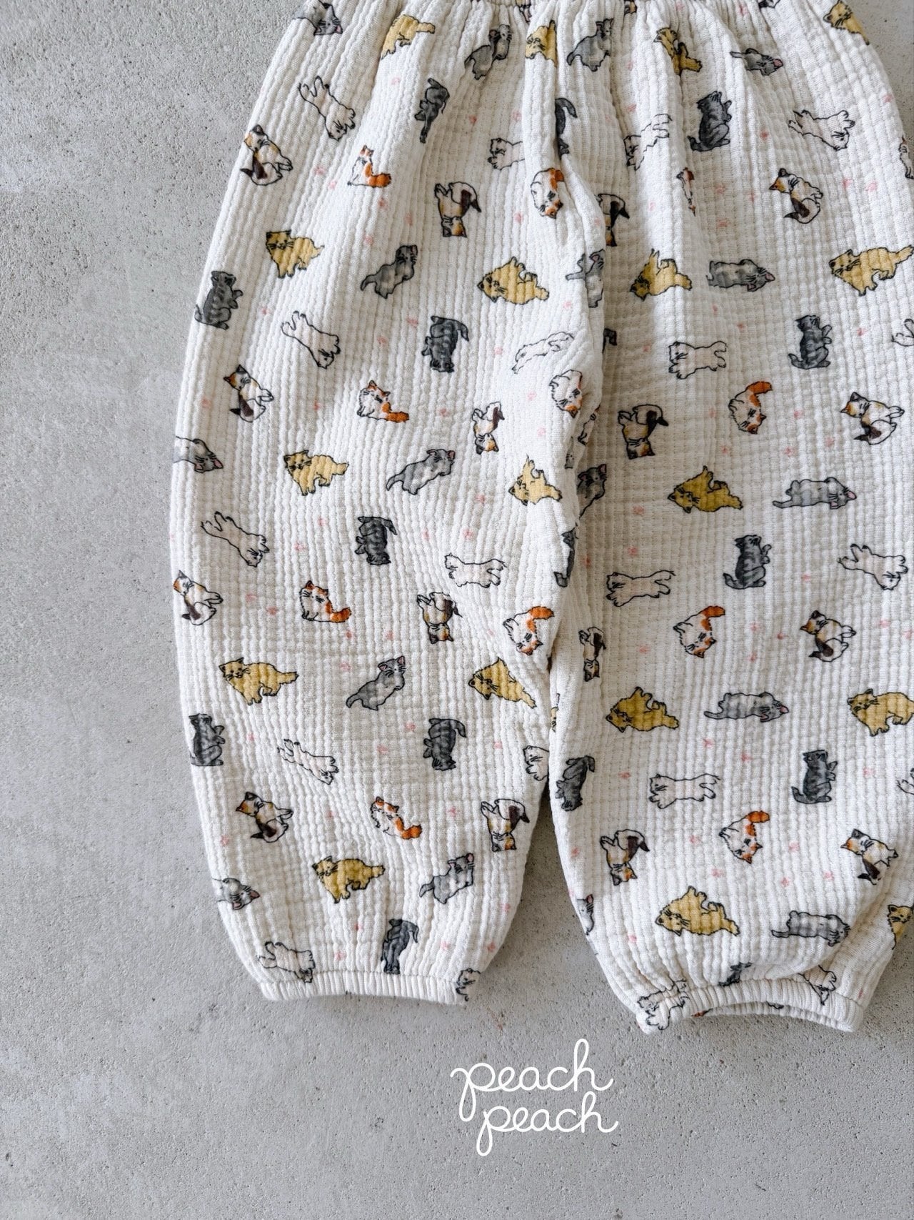 ［peach peach］Meow bonbon pants