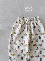 ［peach peach］Meow bonbon pants