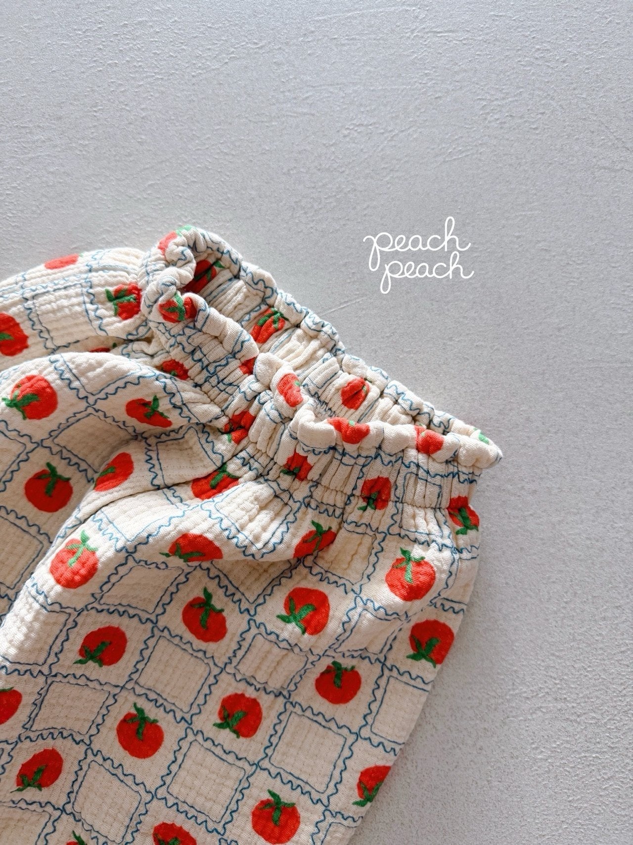 ［peach peach］Tomato bonbon pants
