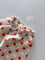 ［peach peach］Tomato bonbon pants